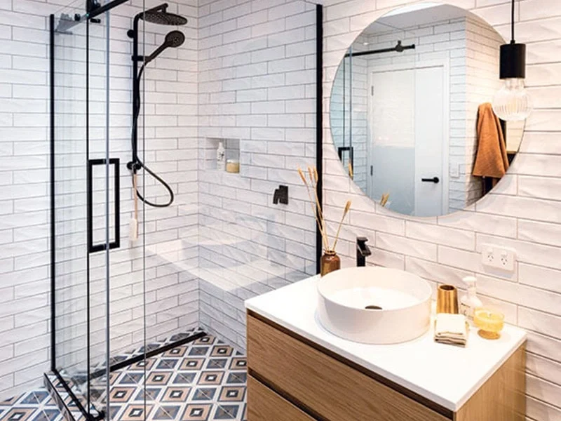Baño modernizado en Chamartín