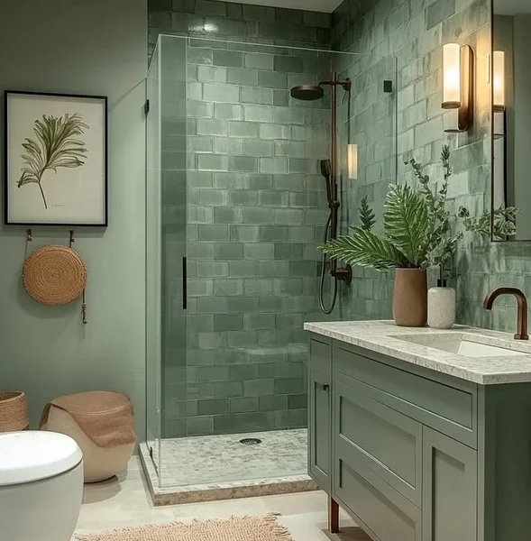 Reforma de baño completo en vivienda de Valdebebas